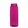 Garyline® Flair Tritan® Bottle with Drink-Thru Lid - 26 oz. - Transparent hot pink bottle